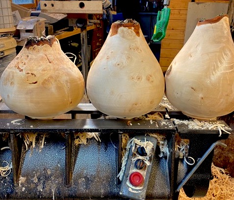 Phil Irons: Square Natural Edge Platter